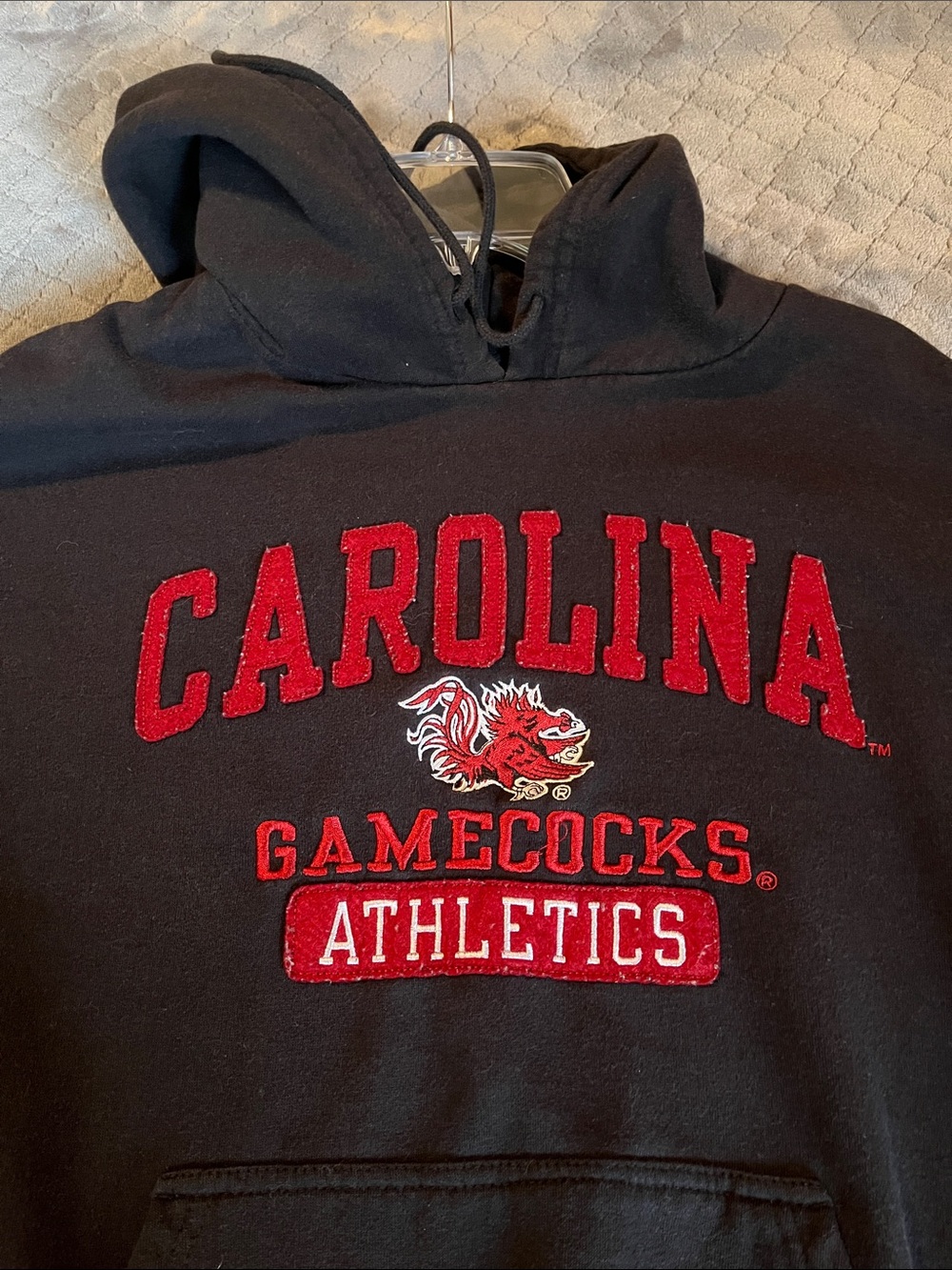 Carolina Gamecocks Black Pullover Hoodie - Picture 2 of 5
